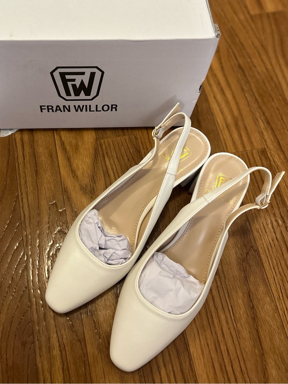 Fran Willor Cream Heels, Bridal, Formal, Prom